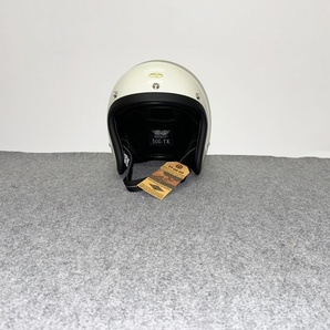 ジェットヘルメット 4XL 500-TX 500TX ビンテージ BELL レプリカ アイボリー の画像1