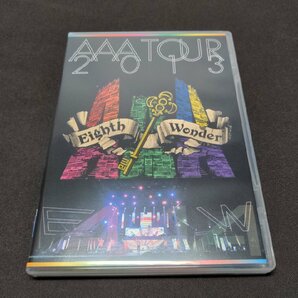 セル版 DVD AAA TOUR 2013 Eighth Wonder / 2枚組 / dg325の画像1