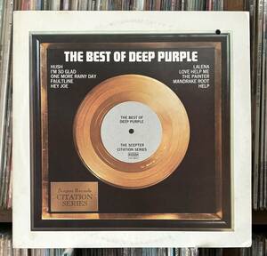 The Best Of Deep Purple LP USオリジナル盤　ディープ・パープル　HUSH