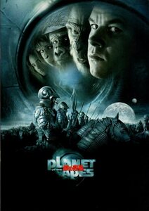 映画パンフレット　「PLANET OF THE APES　猿の惑星」　ティム・バートン　マーク・ウォールバーグ　ティム・ロス　2001年