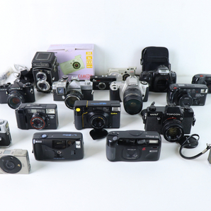 フィルムカメラ まとめ OLYMPUS / RICOH / Canon / TOPCON / KYOCERA / konica / MINOLTA / PENTAX 等 二眼レフ 005JHDJF67の画像1