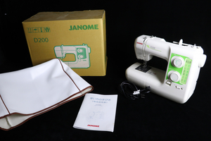 ★ JANOME D200 MODEL 751 ジャノメ ミシン ハンドクラフト 手工芸 裁縫 コンピューターミシン 003JHBJF85