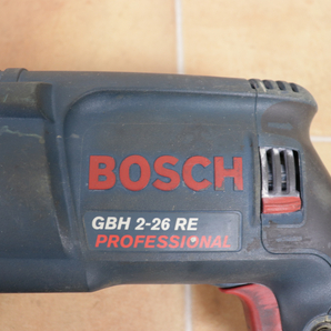 【動作未確認】BOSCH GBH2-26DRE ボッシュ ハンマードリル 100V 50-60Hz 800W DIY 電動工具 工事現場 ケース付き 004JSOJH63の画像5