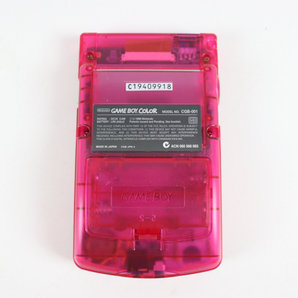 ★【動作未確認】Nintendo GAMEBOY COLOR GCB-001 サクラ大戦GB ゲームボーイカラー チェリーピンク ゲーム レトロ 025JIFJH10の画像6