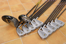 ★HONMA LB-708 CAVITY BACK BERES S-01 黒モグラ 12本 セット アイアン ドライバー 3～11 ゴルフクラブ ゴルフ用品 015JHCJO70_画像1