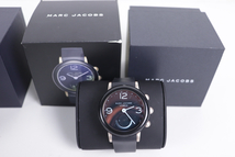 【動作未確認】 MARC JACOBS HYBRID ハイブリット スマートウォッチ 3点 ペアリング Bluetooth 電子時計 小物 箱あり 008JHKJH88_画像4