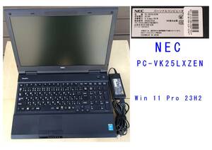 NEC　PC-VK25LXZEN　i3-4100M　