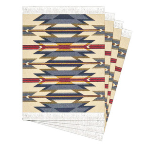 PENDLETON pen dollar ton Coaster rug ~wa chair Trail ~ W8.8×H13cm material : Neo pre n, nylon, cotton 