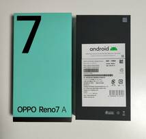 OPPO Reno7 A スターリーブラック スマートフォン 5G SIMフリー Android 【超美品】_画像1