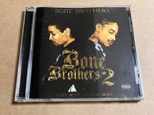 CD BONE BROTHERS / BONE BROTHERS 2 RTECD35 BIZZY BONE : LAYZIE BONE : REAL TALK : G-RAP