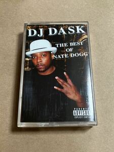 カセットテープ DJ DASK / THE BEST OF NATE DOGG ラベル汚れあり