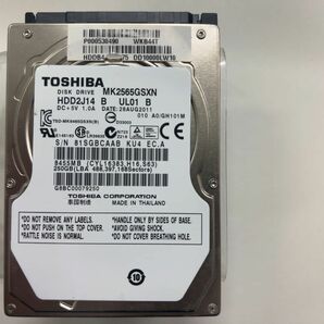 TOSHIBA HDD SATA 東芝 ノートPC用 ハードディスク　2.5インチ 250GB