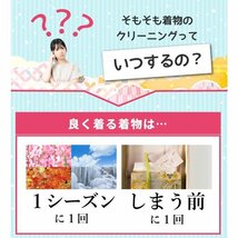 着物クリーニング オゾン京洗い なんでも3点 組み合わせ自由 臭いと菌に着目 sin8001-shitate_画像5