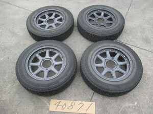 ◆◇ジムニー ABA-JB23W XJ 社外アルミタイヤ４本セット 175x65x16◇◆