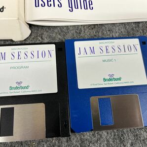 Broderbund マック用ソフト JAM SESSION ジャムセッション Macintosh 512K plus se ゲーム ジャズ bogas production 箱付き フロッピー の画像3