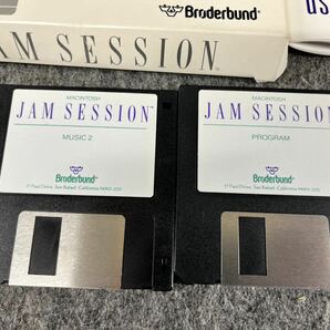 Broderbund マック用ソフト JAM SESSION ジャムセッション Macintosh 512K plus se ゲーム ジャズ bogas production 箱付き フロッピー の画像2