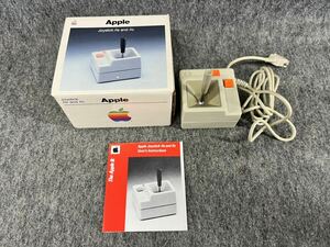 アップル Apple ジョイスティック joystick lle llc マッキントッシュ Macintosh コンピュータ パソコン PC コントローラー 当時物 箱付き