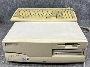 NEC デスクトップパソコン PC-9821 Xa20 /W30 パーソナルコンピュータ キーボード 当時物 レトロ　