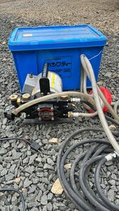 麻場 ASABA 小型高圧電動噴霧機 ポンプティー PUMPTTI MP-39S 高圧洗浄機 洗車 電動100V 動作品