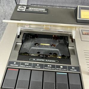 アイワ AIWA ステレオカセットデッキ AD-5600 オーディオ機器 VUメーター stereo cassette deck ジャンクの画像5