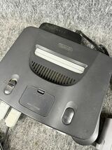 任天堂 Nintendo 64 本体ソフトまとめセット プロ野球キング 最強羽生将棋 NUS-001 コントローラー レトロゲーム 動作品_画像6