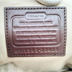 【1円 超かっこいい】COACH コーチ トートバッグ 26461 レガシー A4 ブラウン ビジネスバッグ メンズ レディース ターンロック■12の画像7