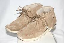 visvim FBT LHAMO-FOLK BEIGE M9 新品付属品付 デッドストック ビズビム スエードモカシン シューズ ブーツ スニーカー 2016 ビンテージ_画像2