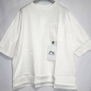 COMFY OUTDOOR GARMENT 23AW CMF SLOW DRY POCKET TEE L 新品 ドライポケットTシャツ オーバーサイズ コムフィアウトドアガーメント 白の画像3