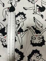 ベティちゃん / Tシャツニット生地 / ハギレ / 2枚_画像7