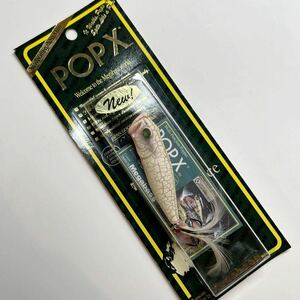 【YA0407】 Megabass メガバス POP-X ポップX 1/4oz WHITE BUTTERFLY ホワイトバタフライ ( 新品 未使用 レアカラー トップ ポッパー )