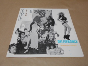 １２”レンタル落ち　PEOPLE LIKE US／DELIVERANCE　　FEATURING　CINDY　DICKINSON