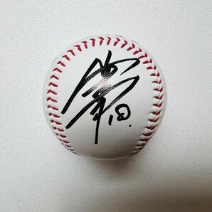 侍ジャパン ロサンゼルス・ドジャース 山本由伸選手♯18 直筆サインボール ロゴボール 激レア ラスト1品！の画像1