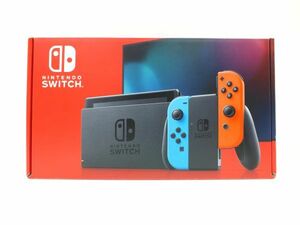 n4003 任天堂 新型 NintendoSwitch ニンテンドースイッチ JOY-CON (L)ネオンブルー (R)ネオンレッド HAD-S-KABAA [049-240426]