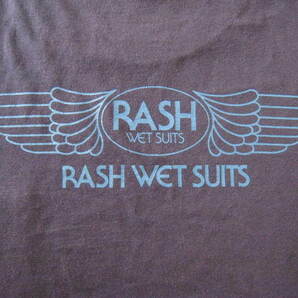 【美品】RASH WETSUITS CLOTHING ラッシュウエットスーツ 2023 RASH 羽バックヘビーウェイトTee ネイビー 定番Tee ポケット付き 数量限定品の画像5