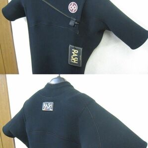 【美品】RASH WETSUITS ラッシュウエットスーツ 最新シーガル ALL2.5mm“4 SEASONS SERIES”BZ-4☆最先端短起毛素材『ATHLETE JERSEY』数回の画像3