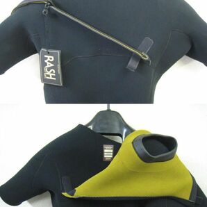 【美品】RASH WETSUITS ラッシュウエットスーツ 最新シーガル ALL2.5mm“4 SEASONS SERIES”BZ-4☆最先端短起毛素材『ATHLETE JERSEY』数回の画像4