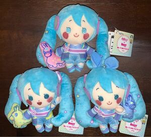 ゲオグループ限定 初音ミク×RODY ぬいぐるみマスコット 全3種セット