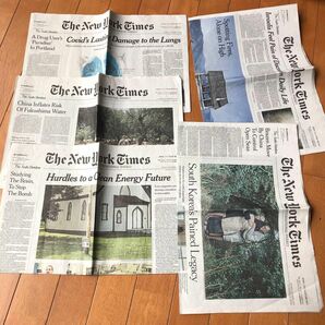 The New York Times 英字新聞 ニューヨークタイムズ5部