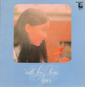 【輸入盤】LPレコード■アグネス・チャン■with love from agnes■FA-7