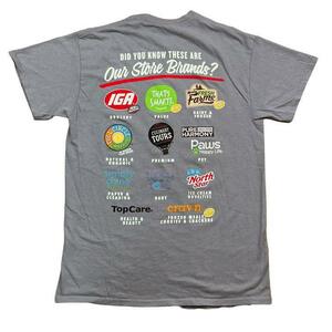Tシャツ バックプリント 両面 企業ロゴ アメカジ アメリカ アドバタイジング