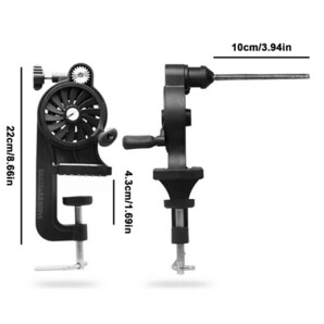 ライン巻き 高速リサイクラー 2.0 逆巻きスプール 釣り リール 糸 ロングシャフト PEライン 糸巻き機 ワインダー ワインディングマシンの画像2
