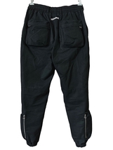 送料無料 定価194,700円 使用感の少ない美品 READYMADE レディメイド 22ss BLACK PARACHUTE PANTS ブラック パラシュート パンツ 黒 M_画像3