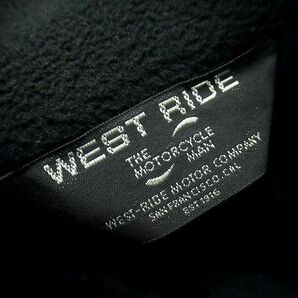 ◆ 希少 XXL 美品 WESTRIDE ウエストライド INNER WIND-STOPPER VEST HALF ZIP インナー ウィンドストッパー ダウン ベスト ハーフ ジップの画像9