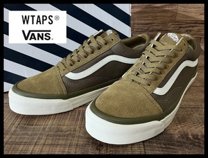 送料無料 新品 未使用 WTAPS ダブルタップス × VANS バンズ 18ss OG OLD SKOOL LX GREEN 限定 コラボ オールドスクール スニーカー 28.0