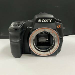 #13038B ≪1円スタート≫　SONY a200 デジタル一眼レフ　本体のみ　通電未確認　ジャンク品