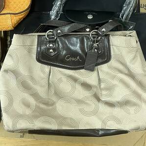 #11669 レディース バッグ 16点まとめ TUMI LANVIN COACH GALA サマンサベガ ジャンク品の画像4