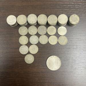 #13736 100円銀貨/1000円銀貨/稲穂46枚/鳳凰27枚/オリンピック10枚/古銭/銀貨/記念硬貨/額面9,300円