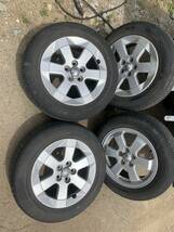 トヨタ 純正 20 プリウス 6.0J 15 100 EG01 185/65R15 2019 5H 5穴 5H アルミホイール ホイールセット アルミ_画像1