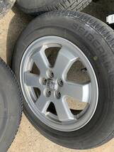 トヨタ 純正 20 プリウス 6.0J 15 100 EG01 185/65R15 2019 5H 5穴 5H アルミホイール ホイールセット アルミ_画像4