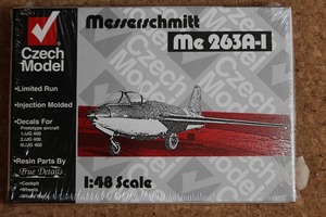 ◎送料無料！チェコモデル 1/48　メッサーシュミット Me263A-1 # 4801